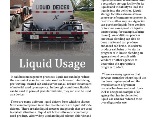 Liquid Usage